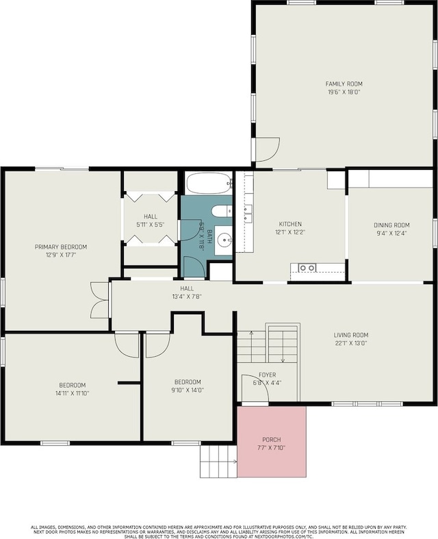 3038 225th St, Sauk Village, IL 60411 - view of room layout