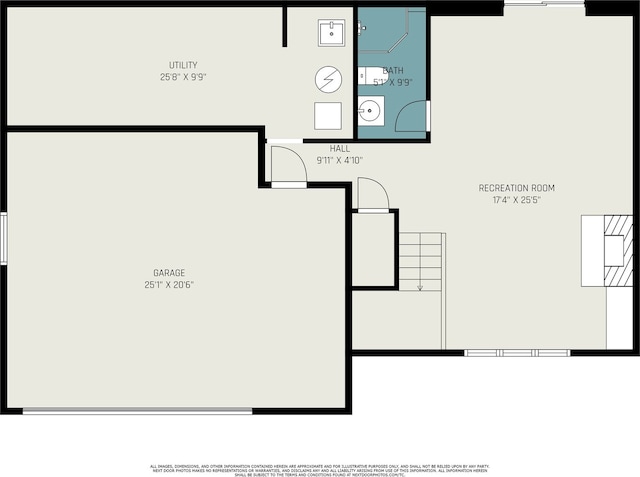 3038 225th St, Sauk Village, IL 60411 - view of floor plan / room layout