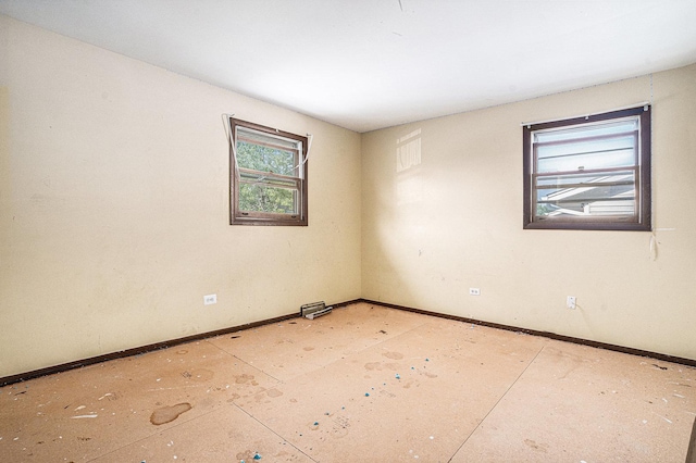 3038 225th St, Sauk Village, IL 60411 - empty room featuring baseboards