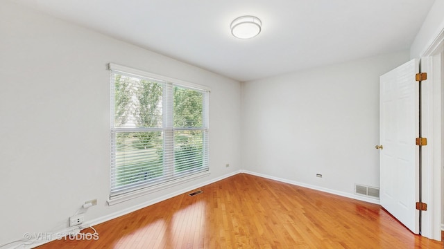 1291 White Chapel Ln, Algonquin, IL 60102 - empty room with light wood-style flooring and baseboards