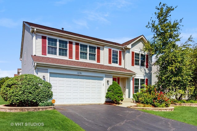 1291 White Chapel Ln, Algonquin, IL 60102 - view of front facade featuring driveway and a garage