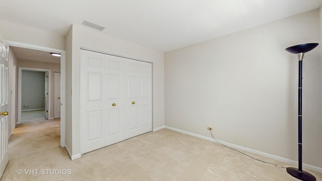 1291 White Chapel Ln, Algonquin, IL 60102 - unfurnished bedroom with light carpet and a closet
