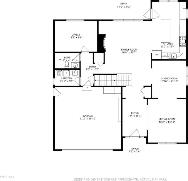 1291 White Chapel Ln, Algonquin, IL 60102 - view of property floor plan