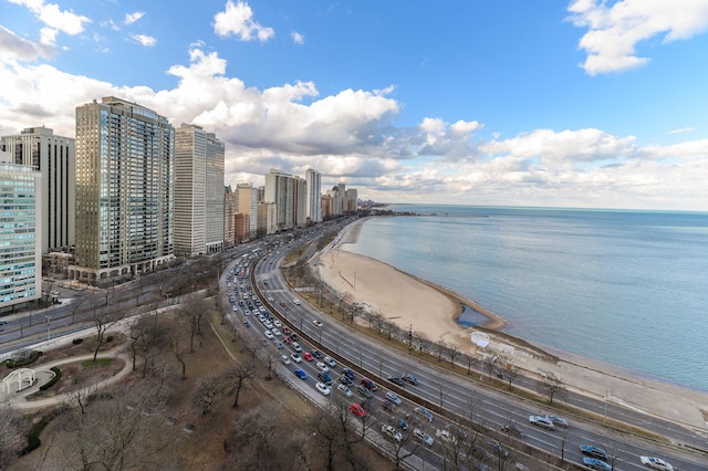 189 E Lake Shore Dr Unit Ph18, Chicago, IL 60611 - water view featuring nearby urban area