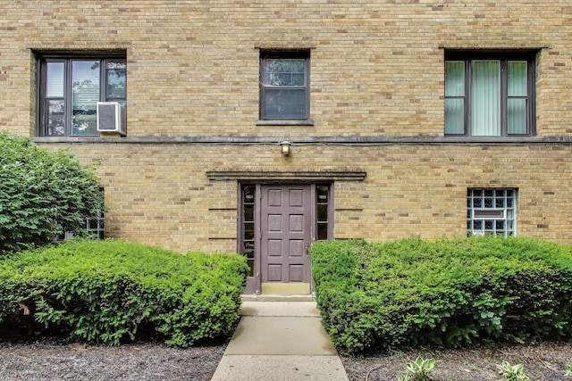 1555 Monroe Ave Unit 2, River Forest, IL 60305 - doorway to property with brick siding
