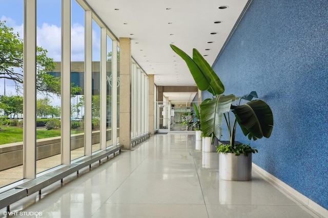 4800 S Chicago Beach Dr Unit 503N, Chicago, IL 60615 - lobby featuring a wall of windows