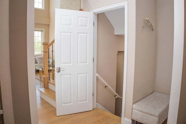 5451 Elizabeth Pl Unit 0, Rolling Meadows, IL 60008 - hallway with light wood-style floors