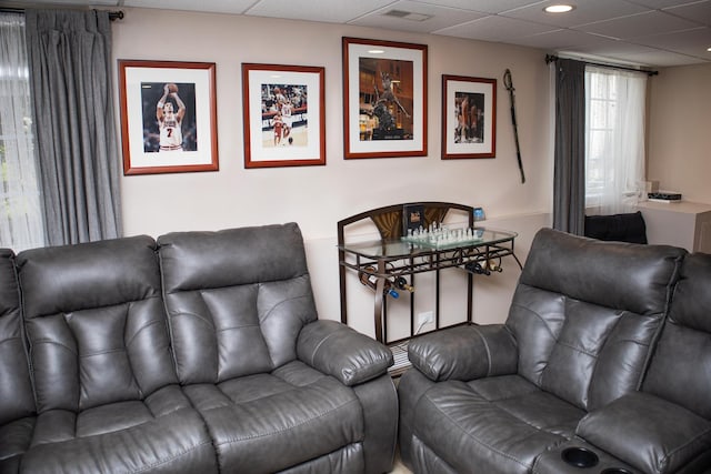 5451 Elizabeth Pl Unit 0, Rolling Meadows, IL 60008 - living room with a paneled ceiling