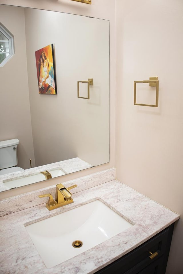 5451 Elizabeth Pl Unit 0, Rolling Meadows, IL 60008 - half bath with vanity and toilet