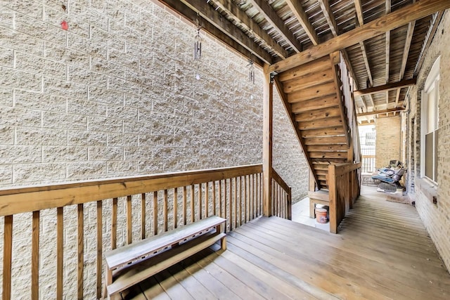 1949 N Whipple St Unit 1, Chicago, IL 60647 - view of wooden terrace