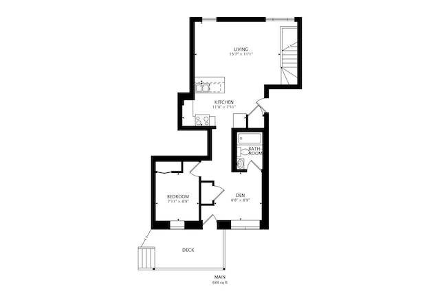 1949 N Whipple St Unit 1, Chicago, IL 60647 - view of floor plan / room layout