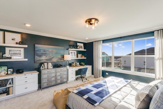 25452 W Stockwell Dr, Plainfield, IL 60544 - bedroom featuring light carpet and recessed lighting