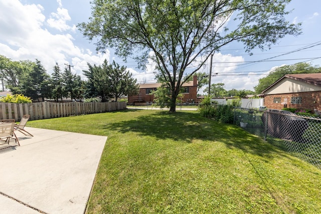 1406 Portsmouth Ave, Westchester, IL 60154 - fenced backyard featuring a patio