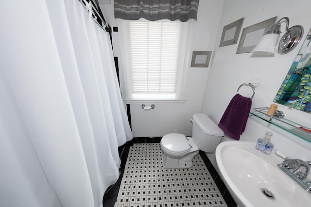 1406 Portsmouth Ave, Westchester, IL 60154 - bathroom with a sink and toilet