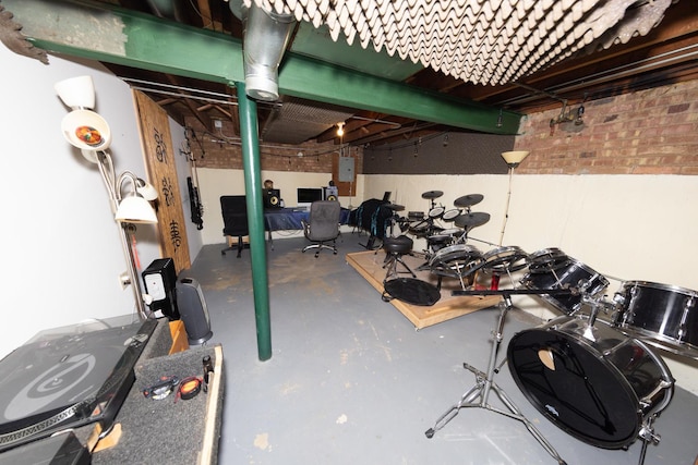 1406 Portsmouth Ave, Westchester, IL 60154 - unfinished basement featuring electric panel
