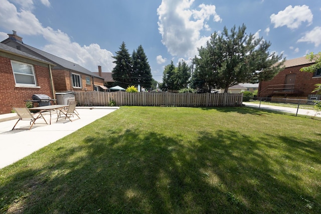 1406 Portsmouth Ave, Westchester, IL 60154 - view of yard featuring a patio