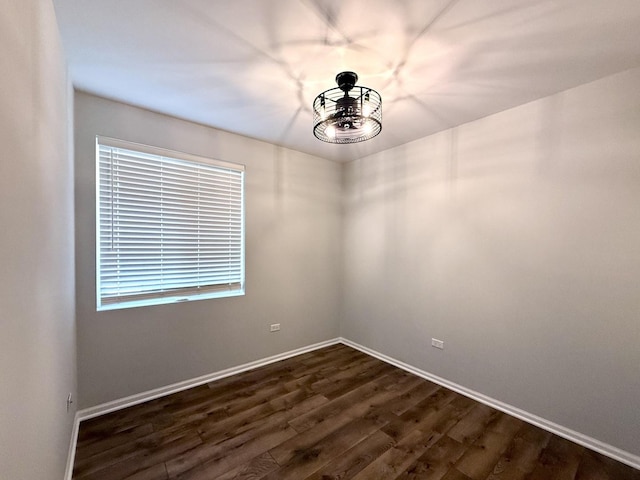 1905 Silverstone Dr Unit 1905, Carpentersville, IL 60110 - spare room with dark wood finished floors and baseboards