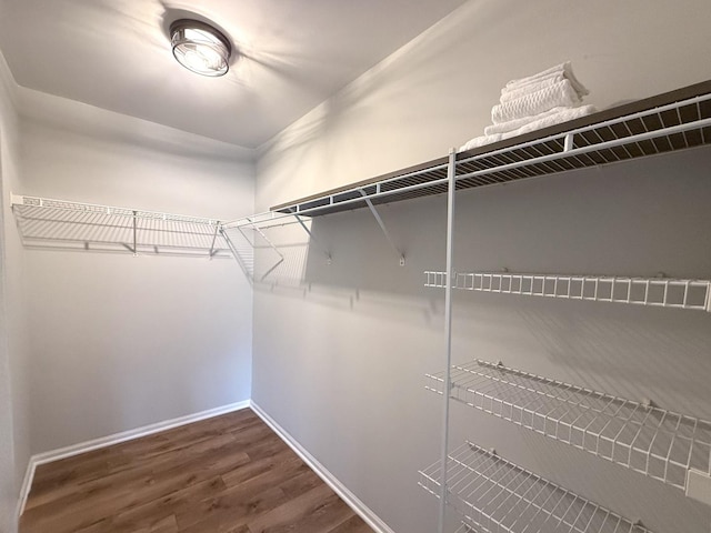 1905 Silverstone Dr Unit 1905, Carpentersville, IL 60110 - spacious closet featuring dark wood-type flooring