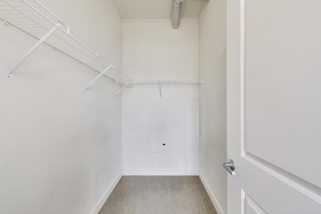 901 W Madison St Unit 609, Chicago, IL 60607 - spacious closet featuring carpet floors