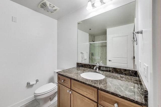 901 W Madison St Unit 609, Chicago, IL 60607 - bathroom featuring vanity and a stall shower