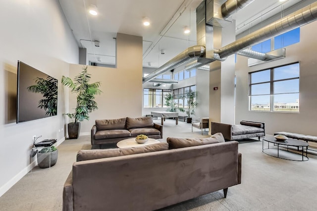 901 W Madison St Unit 609, Chicago, IL 60607 - community lobby featuring a towering ceiling and recessed lighting