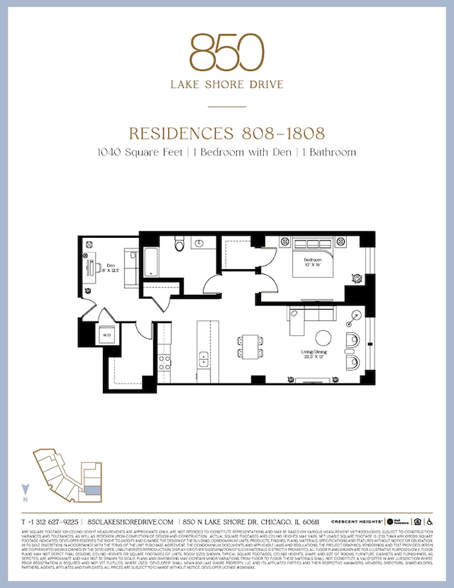 850 N Lake Shore Dr Unit 1808, Chicago, IL 60611 - photo 15
