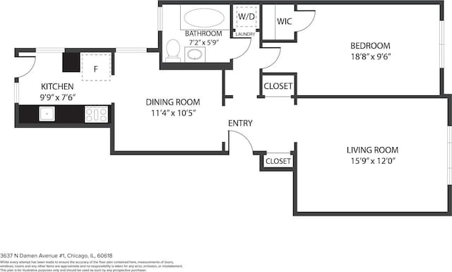 3637 N Damen Ave Unit 1, Chicago, IL 60618 - photo 21