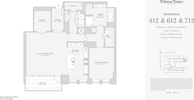 435 N Michigan Ave Unit 612, Chicago, IL 60611 - photo 23