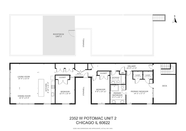 2352 W Potomac Ave Unit 2, Chicago, IL 60622 - photo 22