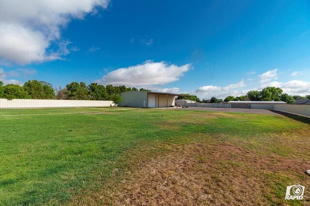 7011 Willowbend St, Odessa, TX 79762 - view of yard