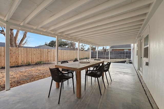 view of patio