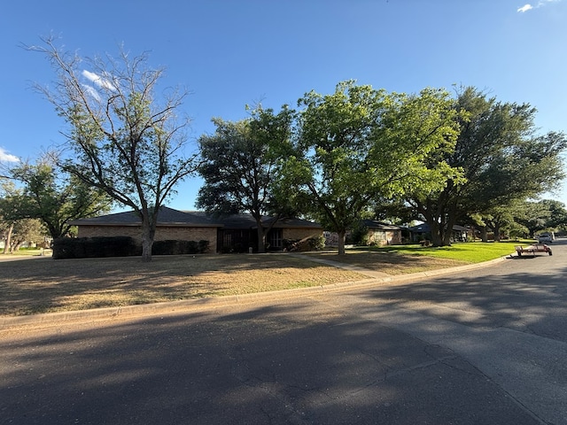 view of front of house featuring driveway