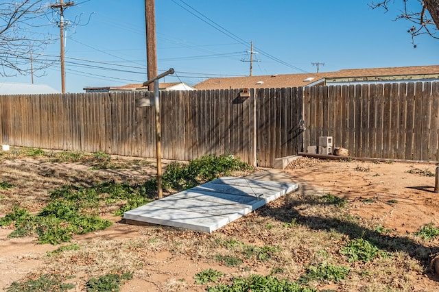 view of yard