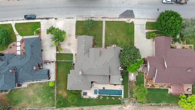 drone / aerial view