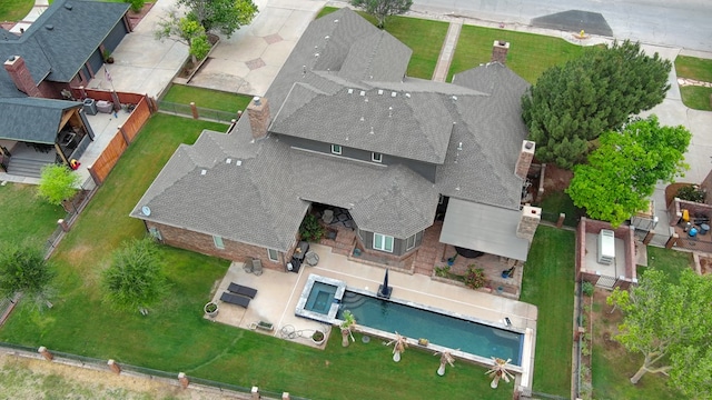bird's eye view