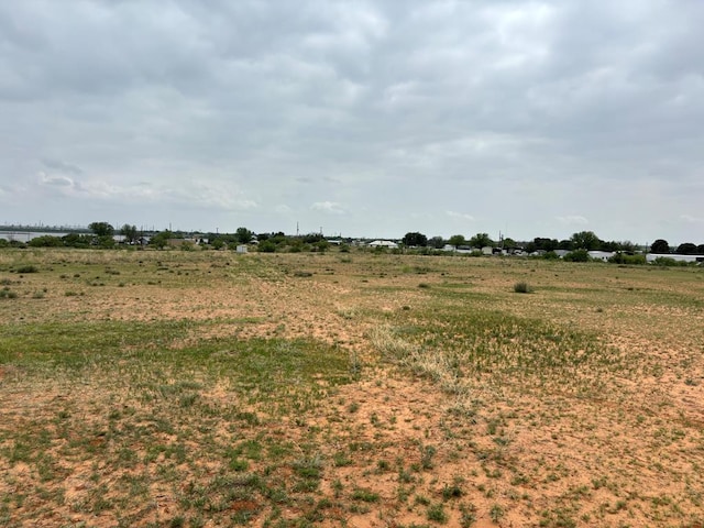 view of landscape featuring a rural view