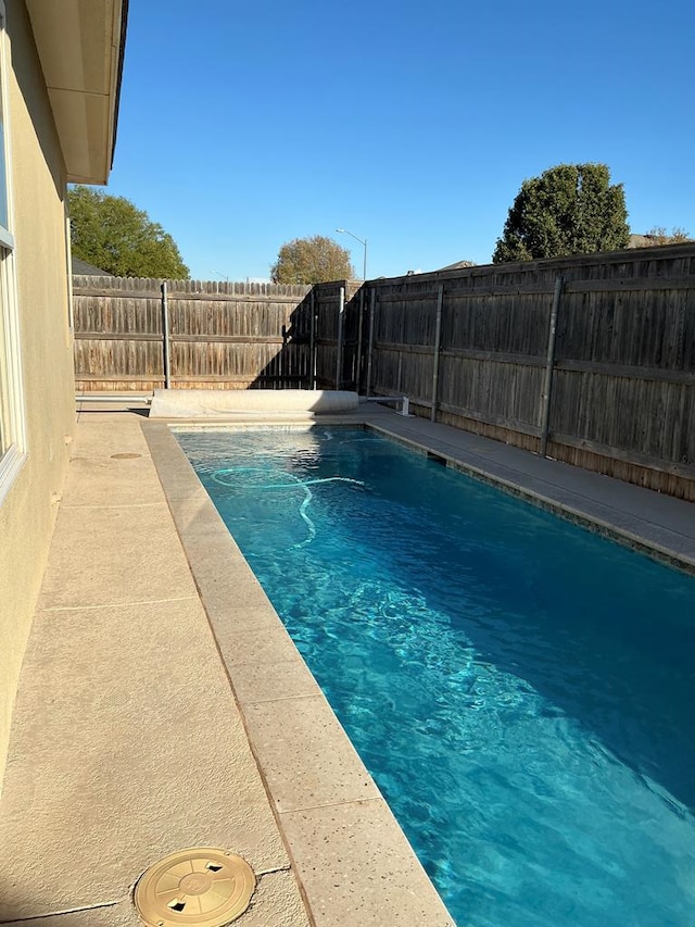 view of pool