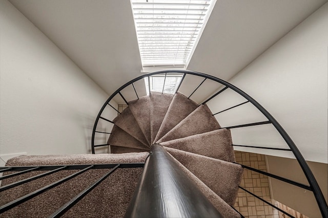 view of stairs