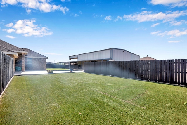 10104 E County Rd 103, Midland, TX 79706 - view of yard with a patio