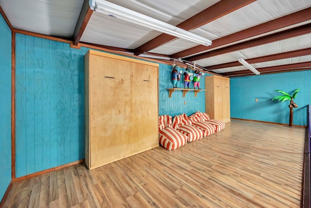 10104 E County Rd 103, Midland, TX 79706 - finished basement featuring wood finished floors and wood walls