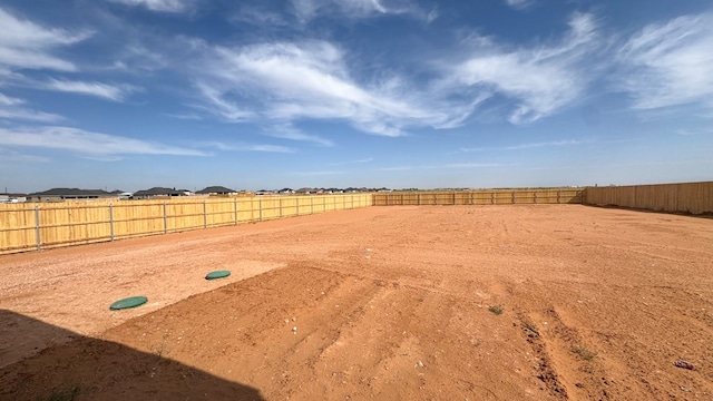13223 E County Rd 110, Midland, TX 79706 - view of fenced backyard