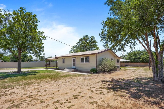 306 S Moss Lake Rd, Big Spring, TX 79720 - view of ranch-style house