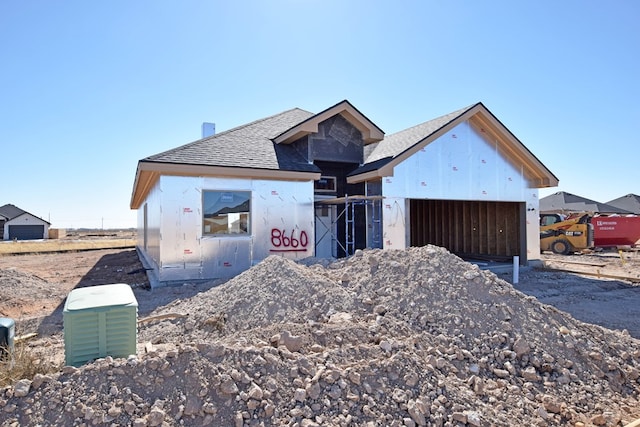 view of property in mid-construction