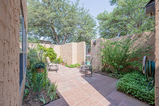3615 W Wadley Ave, Midland, TX 79707 - fenced backyard featuring a patio