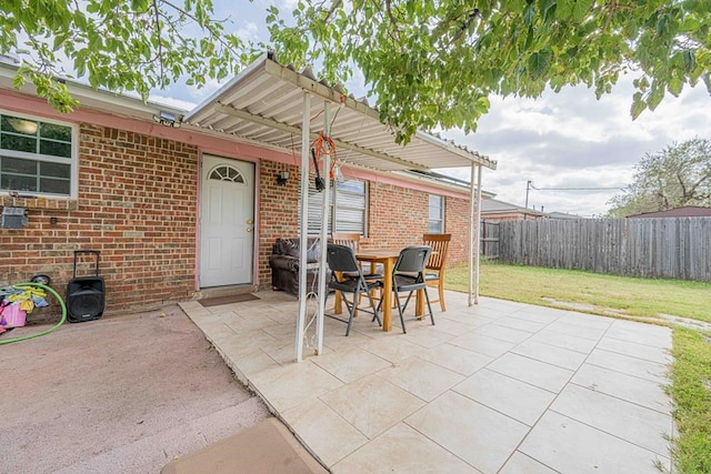 view of patio / terrace