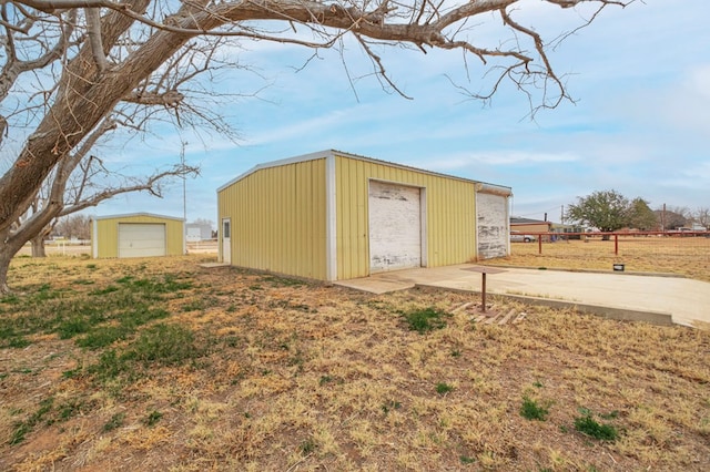 view of outbuilding with an outdoor structure