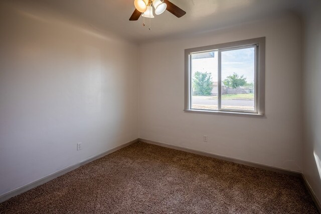 3114 Thomas Ave, Midland, TX 79701 - unfurnished room with carpet and a ceiling fan