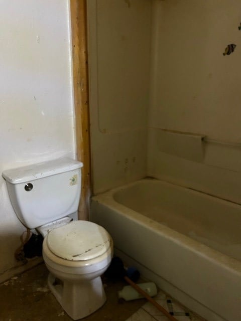 bathroom with toilet