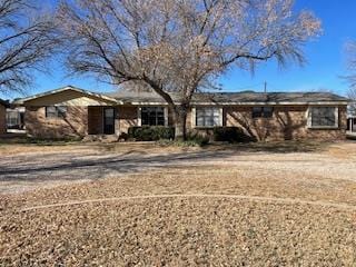 view of ranch-style home