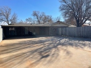 view of back of house